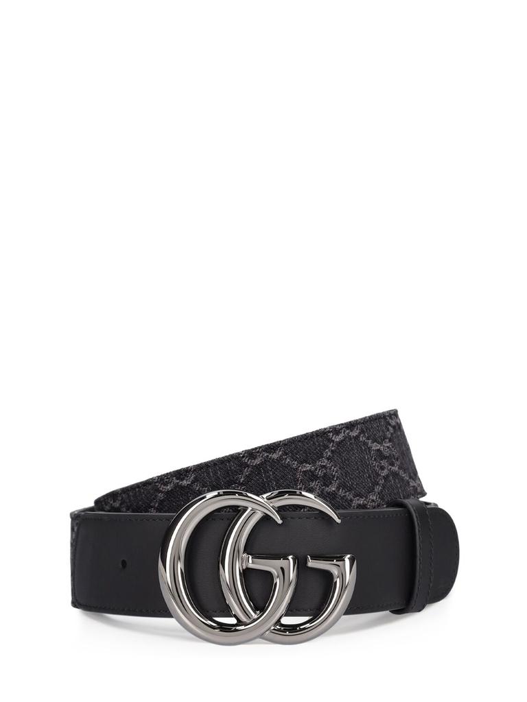 Gucci 40mm Marmont Gg Denim Belt