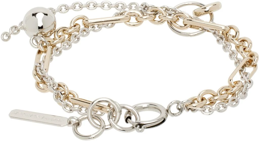 Justine Clenquet Silver & Gold Rachel Bracelet 2