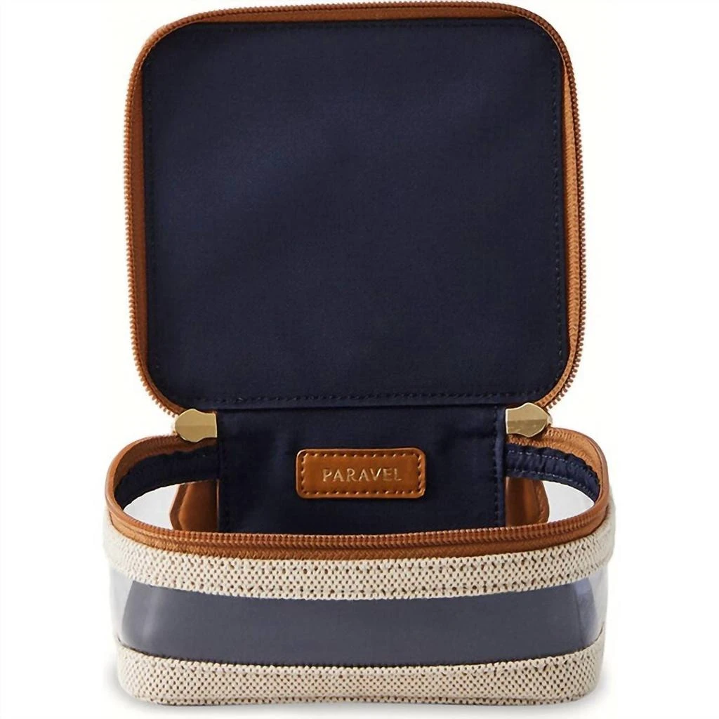 Paravel Mini See-All Vanity Case In Scout Tan 2
