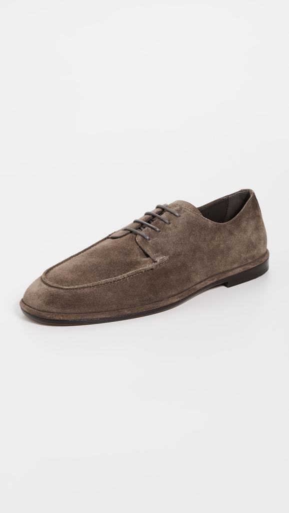 Salvatore Ferragamo Blade Suede Derby Shoes