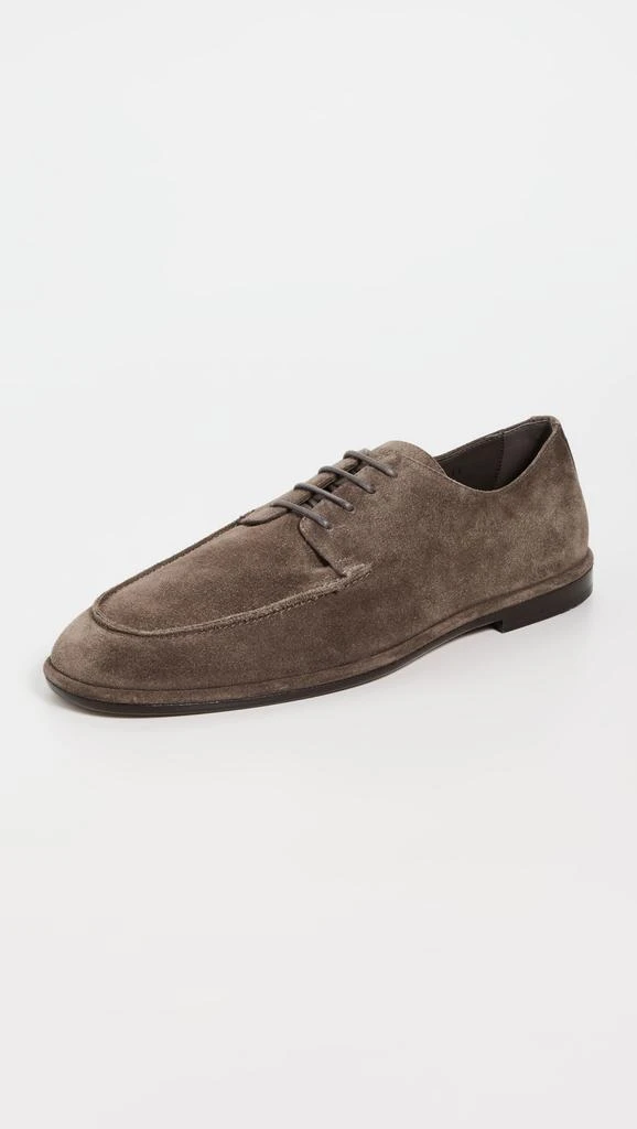 Salvatore Ferragamo Blade Suede Derby Shoes 1