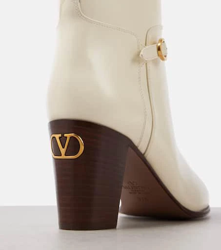 Valentino Pattie 75 leather knee-high boots 5