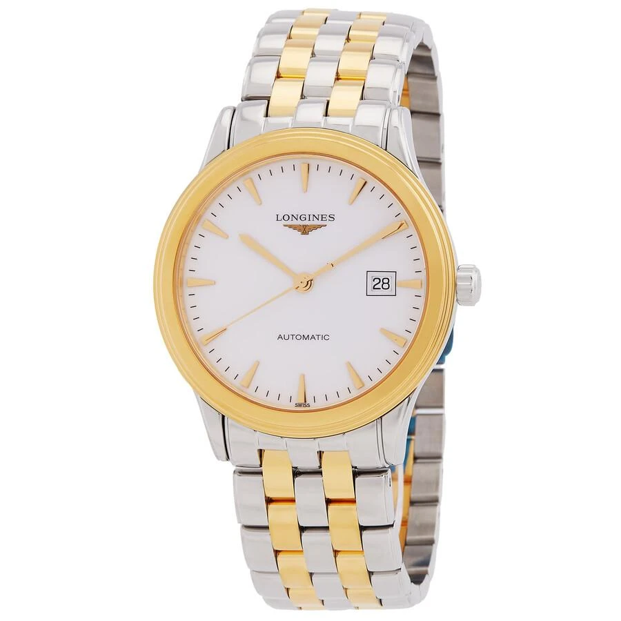 Longines Flagship Automatic White Dial Two-tone Unisex Watch L4.984.3.22.7 1