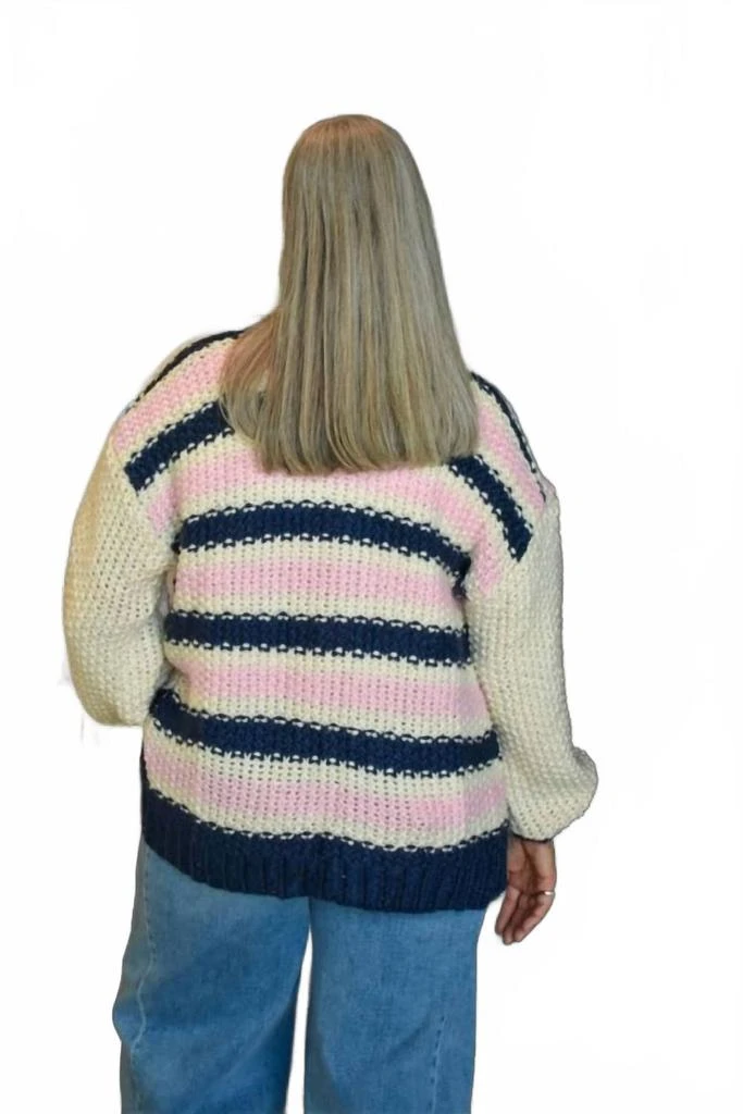 FRNCH Women
s Dahlia Cardigan In Rose 2