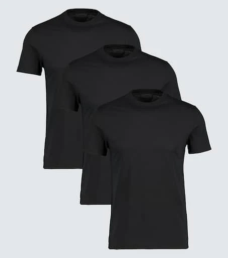 Prada Cotton jersey T-shirt three-pack 1