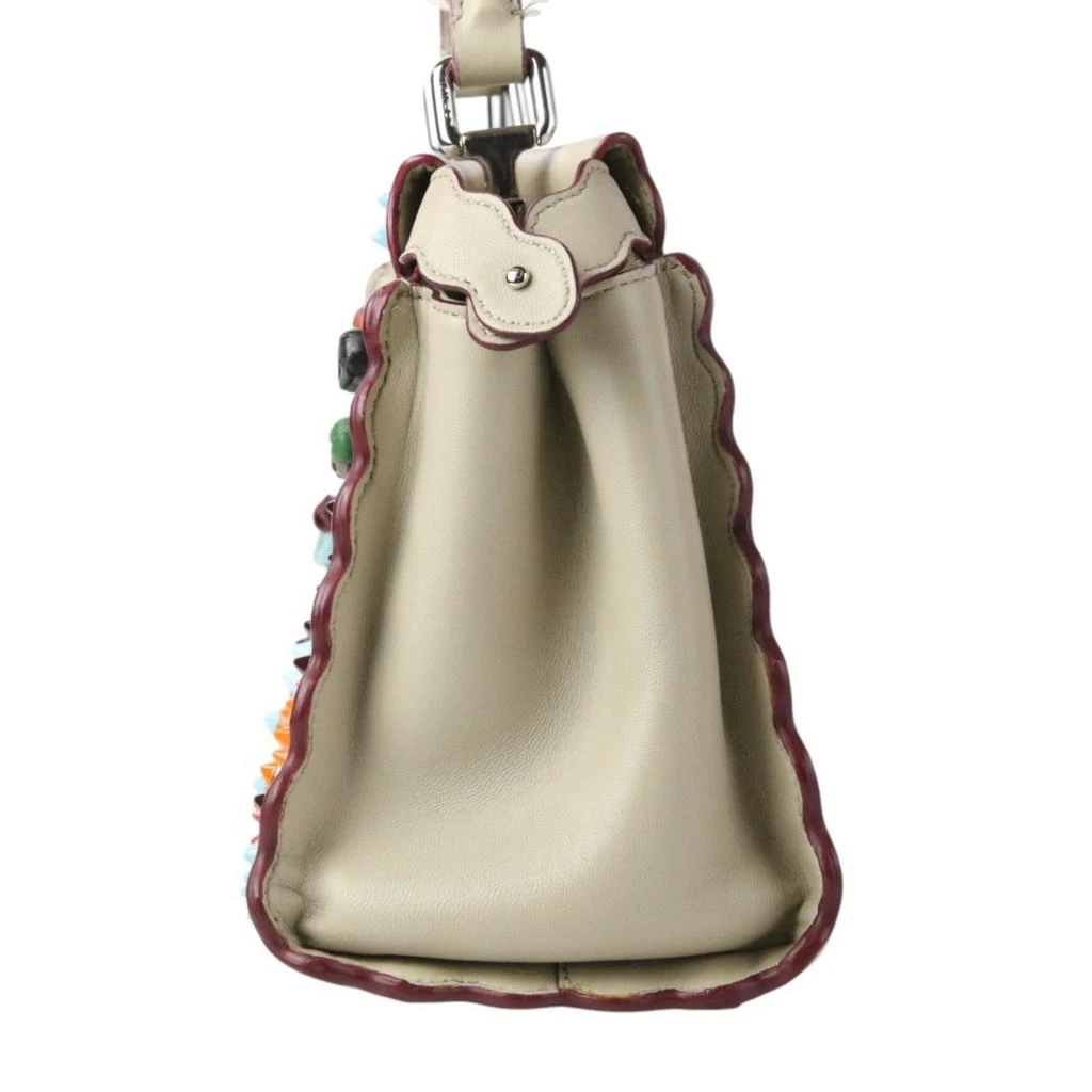 Fendi Peekaboo Leather Handbag Shoulder Bag (Pre-Owned) 5