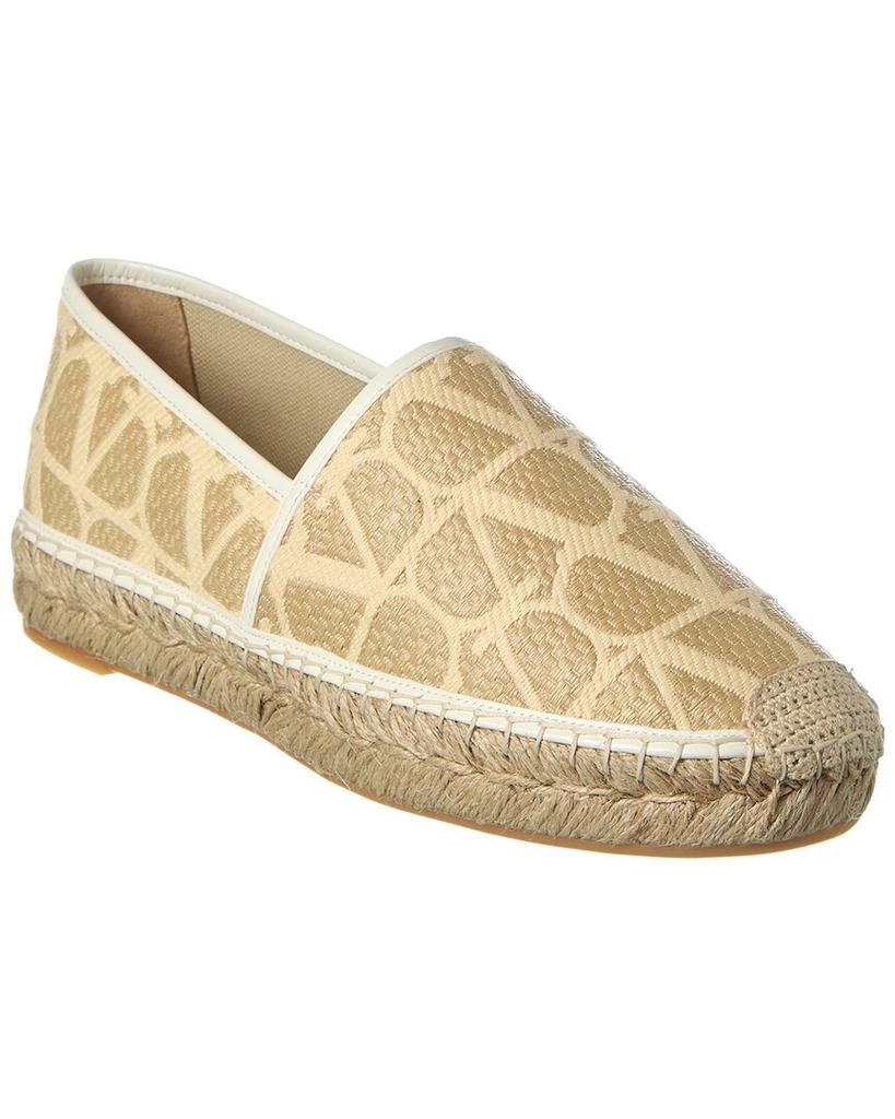 Valentino VLogo Canvas Espadrille 1