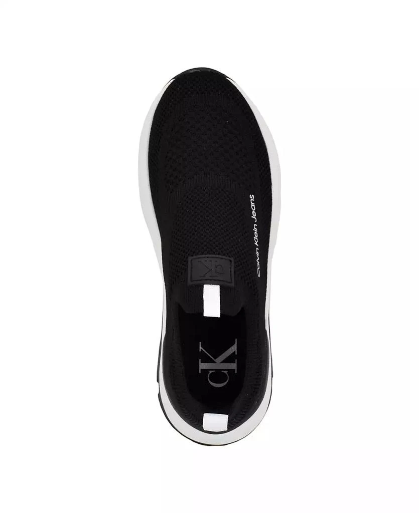 Calvin Klein Women's Alvea Knit Pull-On Sneakers 4