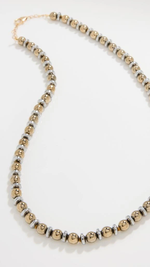 Jia Jia Mixed Metal Hematite Necklace 3