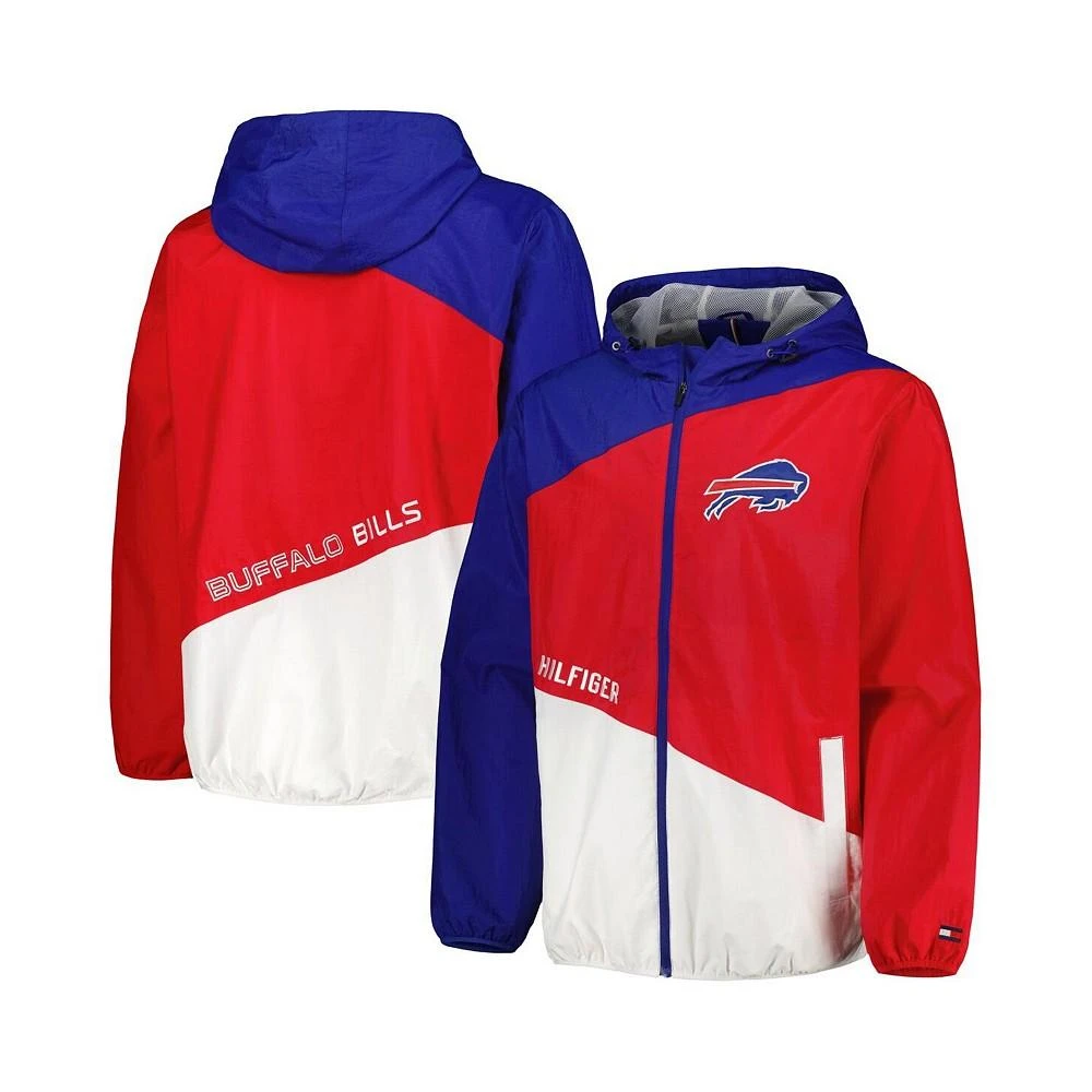 Tommy Hilfiger Men's Royal, Red Buffalo Bills Bill Full-Zip Jacket 1