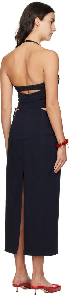 Jacquemus Navy Le Chouchou 'La Robe Ruban' Maxi Dress 3