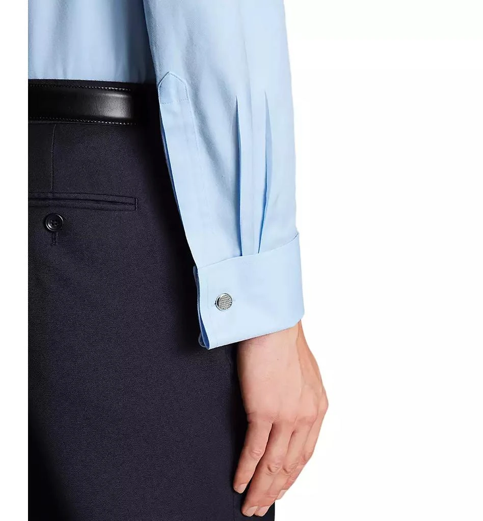 Charles Tyrwhitt Men's Slim-Fit Non-Iron Solid Twill Dress Shirt 3