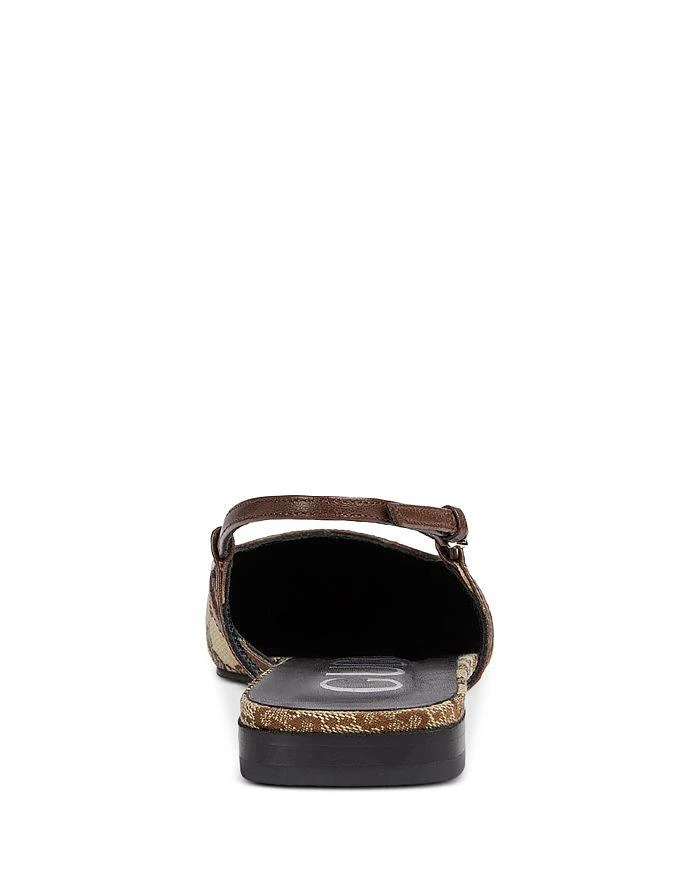 Gucci Women's GG Canvas Slingback Ballet Flats 4