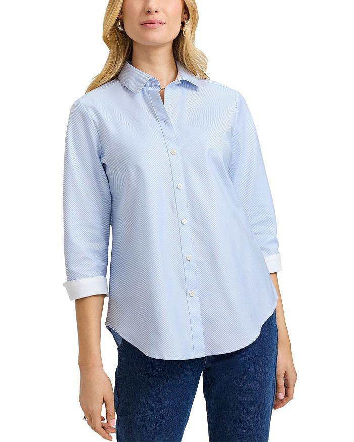 FOXCROFT Margie Dobby Cotton Shirt