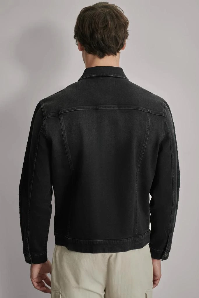 DKNY DENIM JACKET WITH LOGO TAPING 4