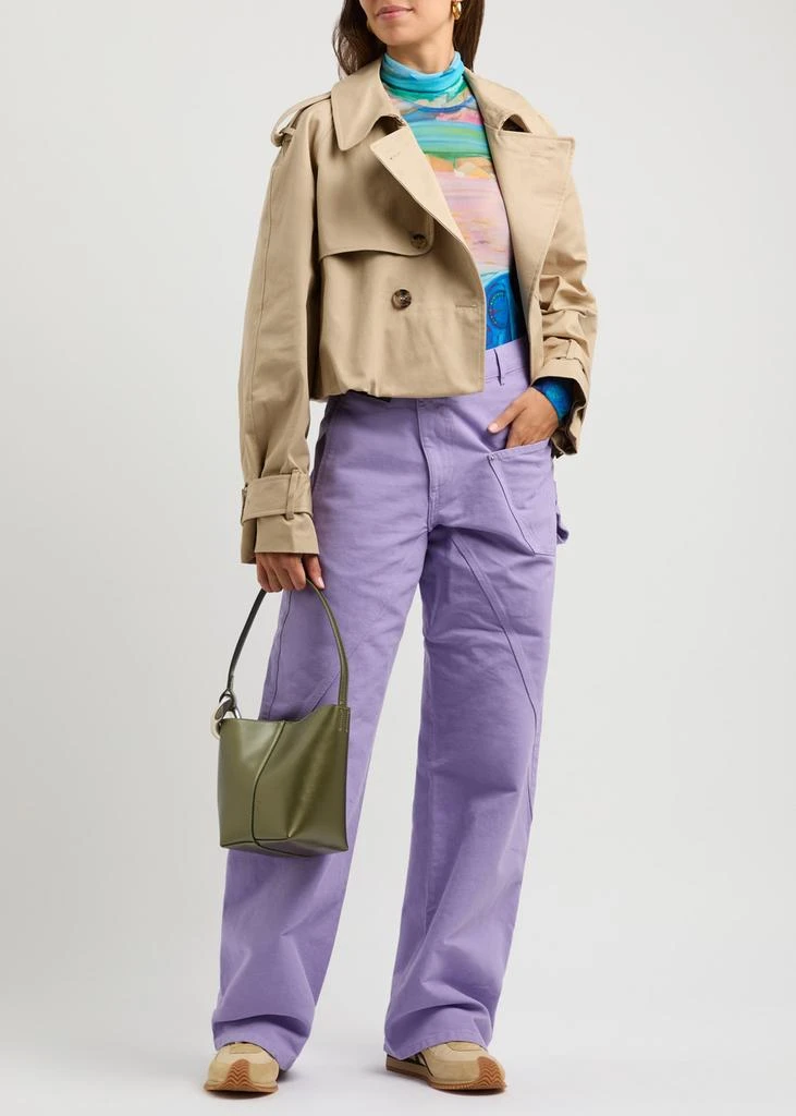 JW Anderson Double-breasted cotton trench coat  4
