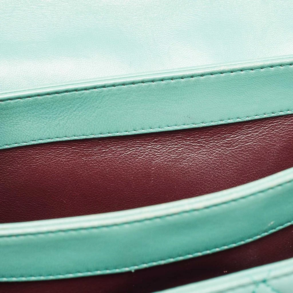 Chanel Chanel Aqua Green Quilted Leather Small Trendy CC Flap Bag 13