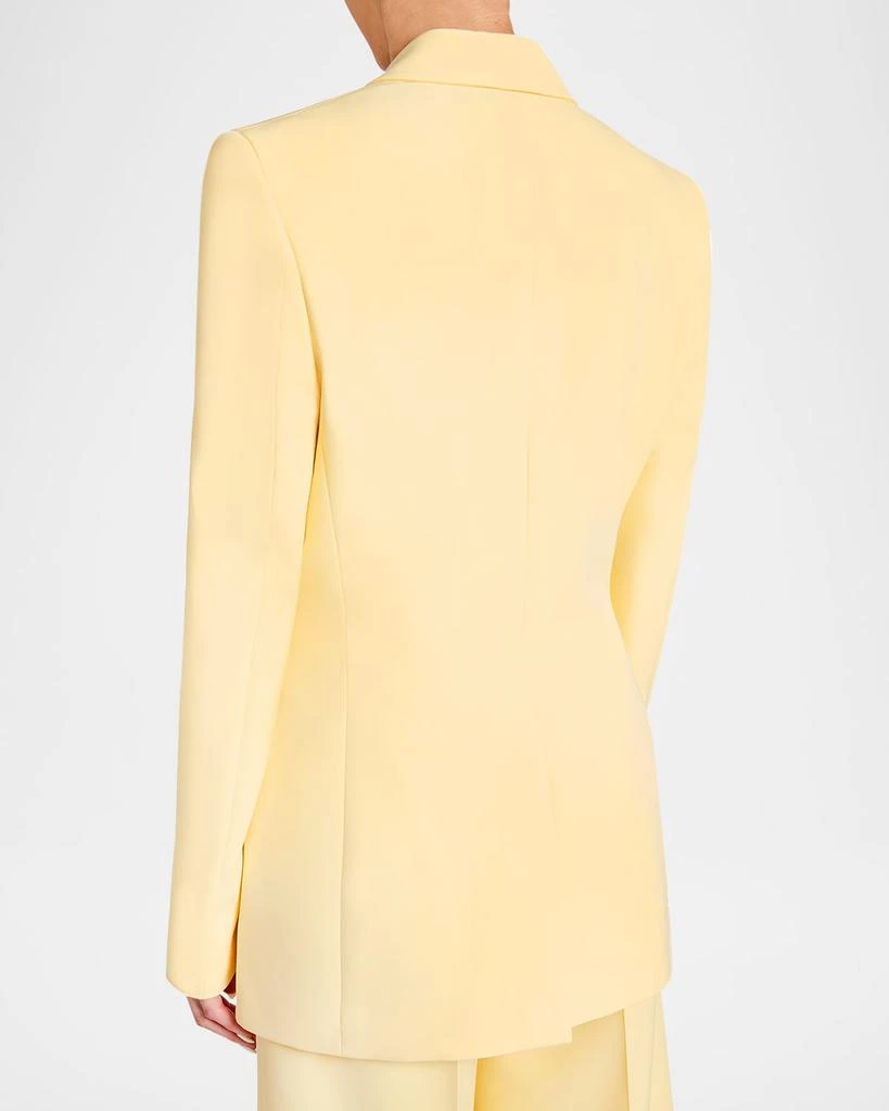 Santorelli Two-Button Soft Stretch Crepe Jacket 3