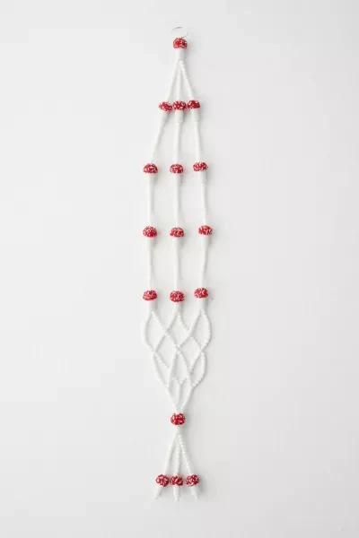 Urban Outfitters Rocio Beaded Mushroom Plant Hanger 4