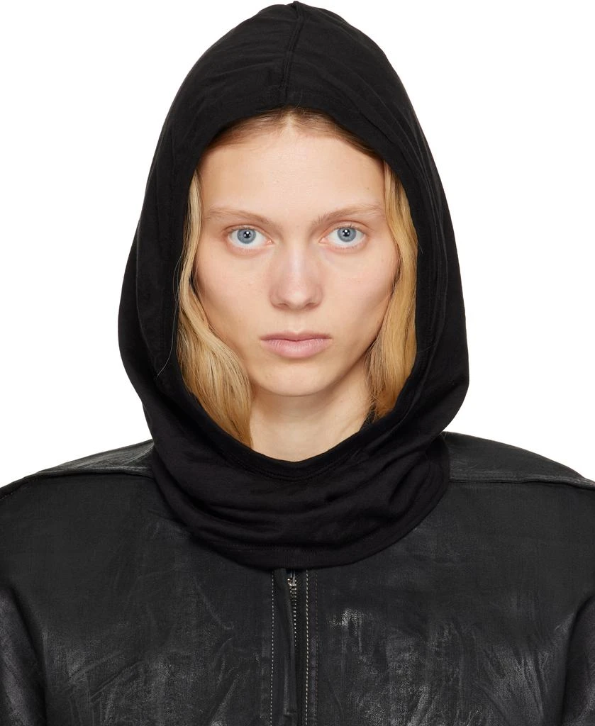 Rick Owens Black Hollywood Grace Hood 1