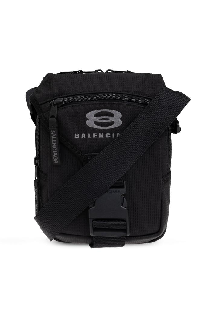 Balenciaga UNITY SHOULDER BAG IN BLACK NYLON - Shoulder Bags