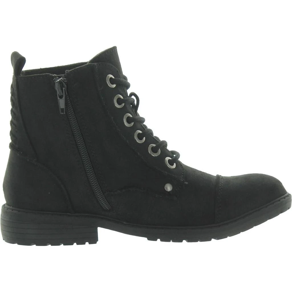 Very G Birdie  Womens Pull On Round Toe Combat & Lace-up Boots 2