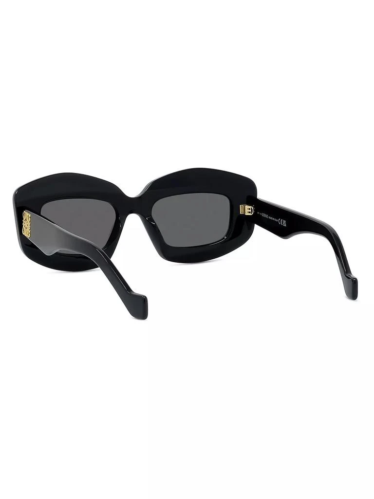 Loewe Chunky Anagram 49MM Rectangular Sunglasses 4