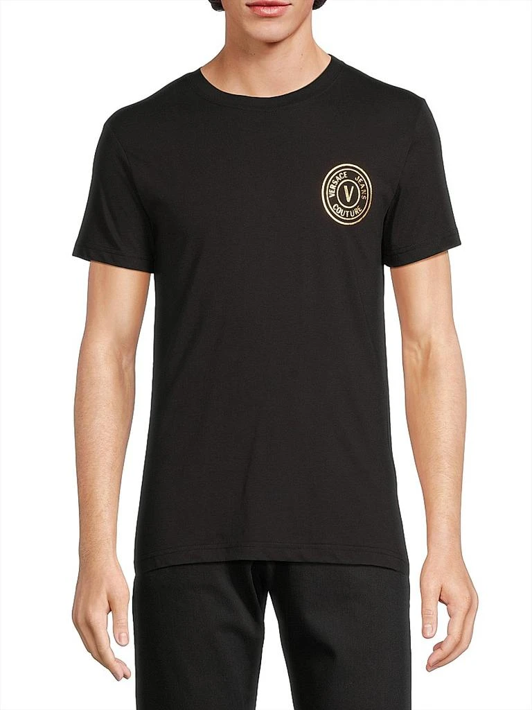 Versace Logo Cotton T-Shirt 3