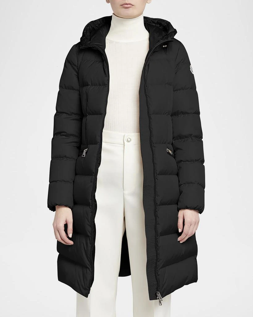 Moncler Avocette Water-Repellent Long Puffer Coat 4