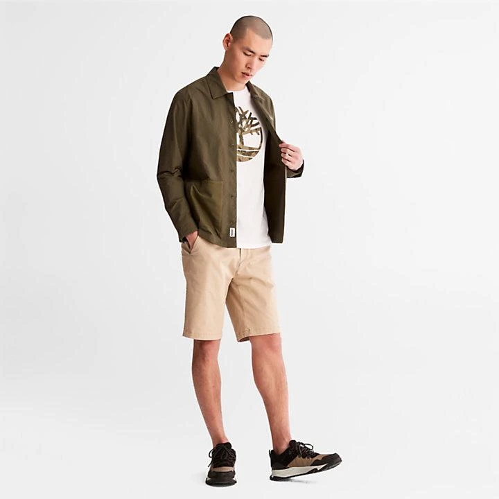 Timberland Camo Logo T-Shirt for Men in White 3