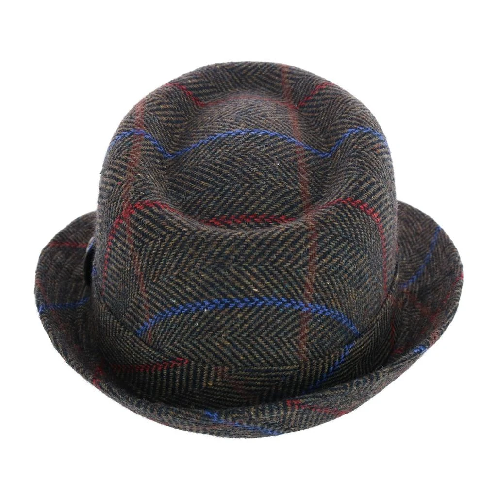 Epoch Hats Company Men's Classic Plaid Wool Fedora Hat 3