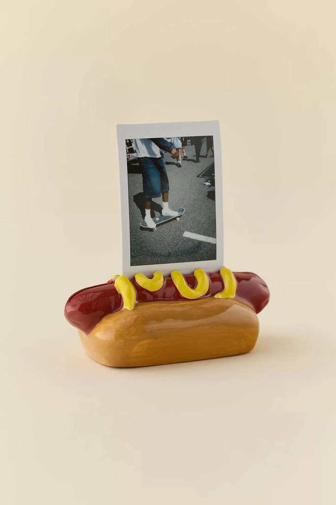 Urban Outfitters Hot Dog INSTAX Ceramic Photo Stand 1