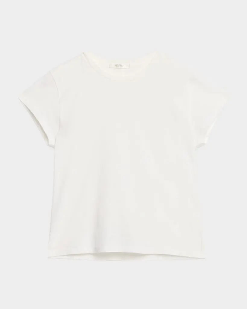 The Row Tori Cotton-Silk Top