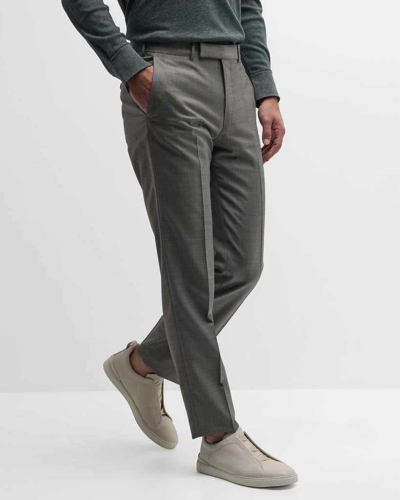 Zegna Men's Trofeo Sharskin Trousers 4