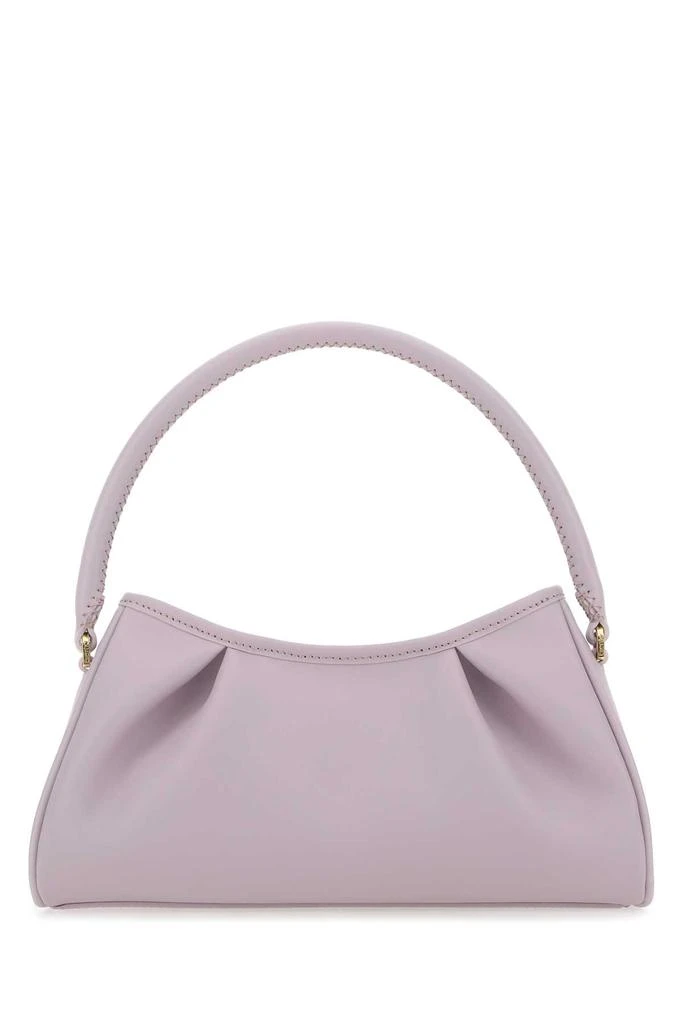 Elleme LILAC LEATHER DIMPLE MOON SHOULDER BAG 1