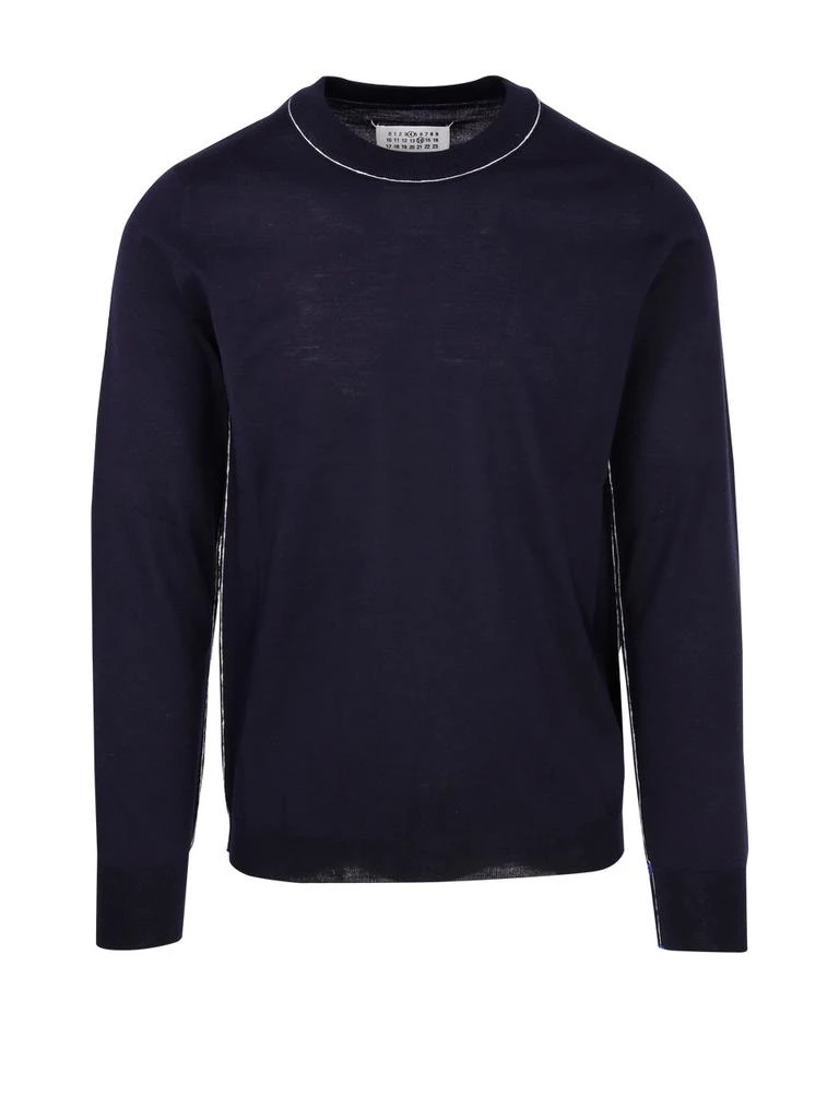 MAISON MARGIELA Maison Margiela Signature Four-Stitch Crewneck Jumper 1