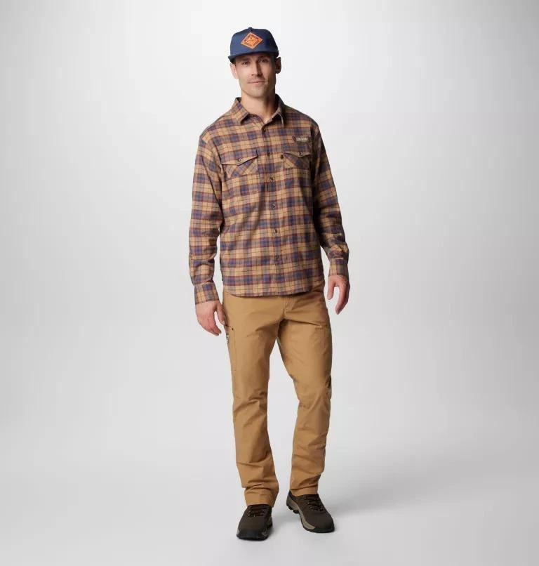 Columbia Columbia Men's PHG Roughtail  Stretch Flannel Long Sleeve Shirt- 3