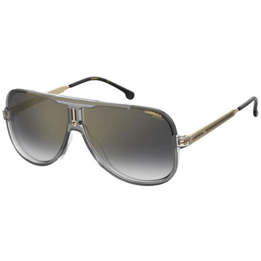 Carrera Grey Shaded Gold Navigator Men's Sunglasses CARRERA 1059/S 0KB7/FQ 64 1