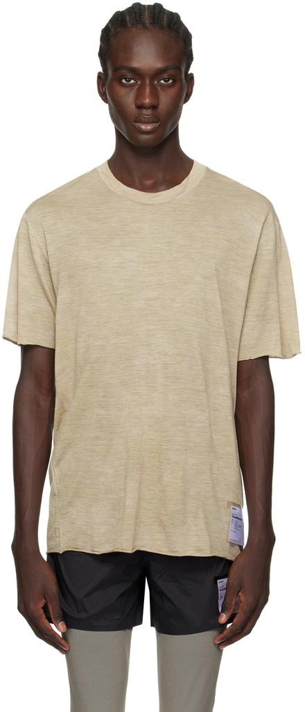 Satisfy Beige Leightweight T-Shirt