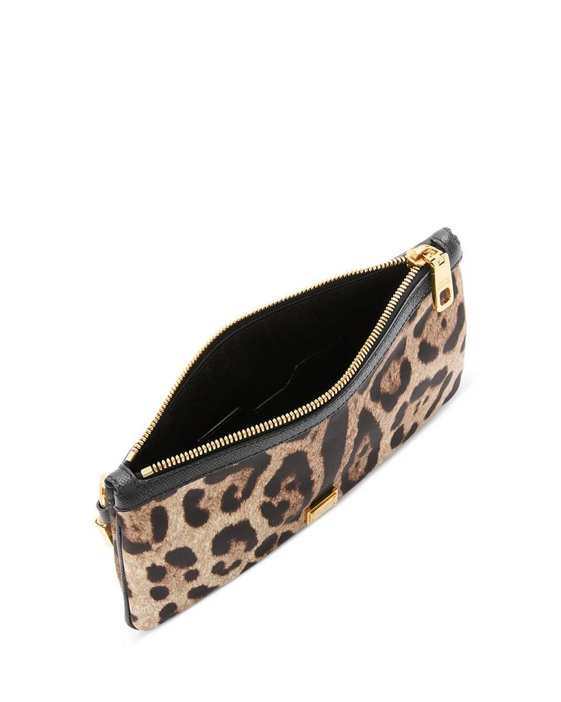 Dolce & Gabbana Necessaire Leopard Print Zip Pouch 3