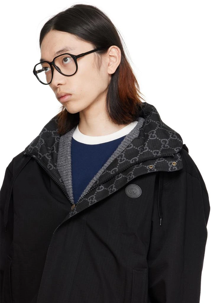 Gucci Black Aviator Glasses 4
