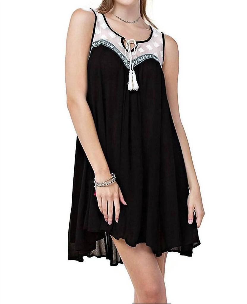 Kori Kori - Mesh Embroidered Dress