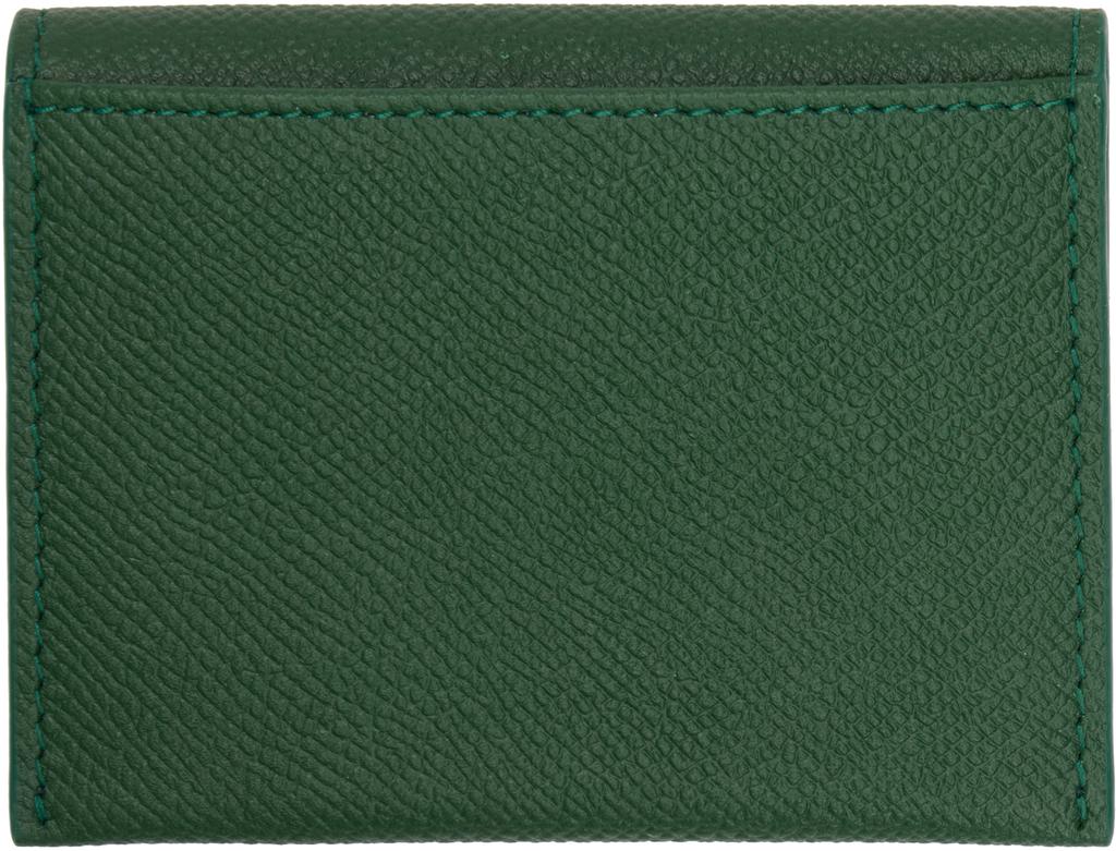 Salvatore Ferragamo Green Gancini Wallet