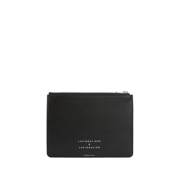La Singuliere & Le Singulier Smooth leather pouch 1