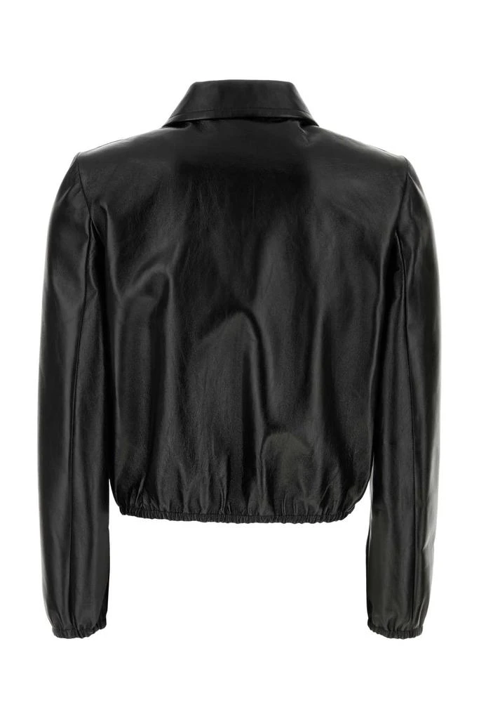 Gucci Black Leather Jacket 2