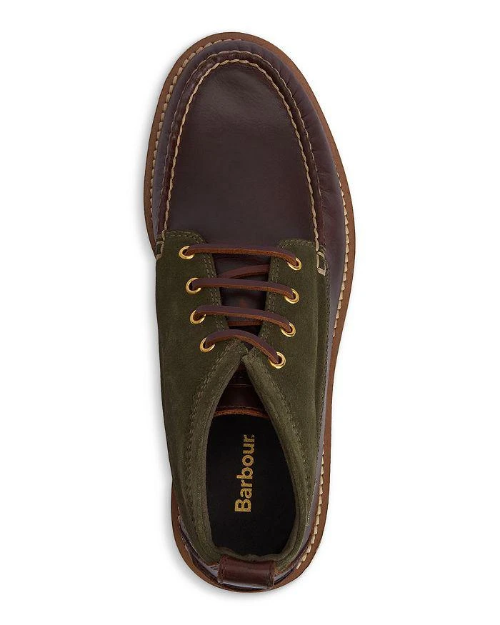 Barbour Hadston Chukka Boots Dark Brown Leather Suede Sz 11 Barbour Men main image 3