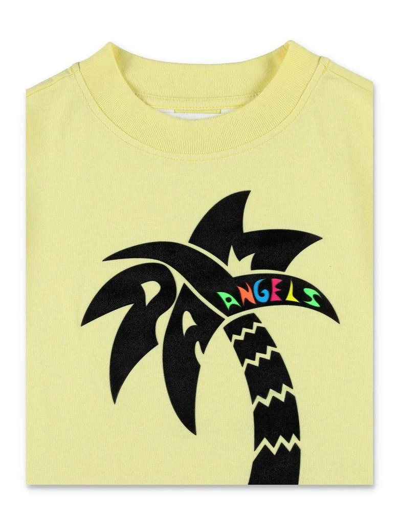 Palm Angels Palm Angels Kids Surf Palm Printed Crewneck T-Shirt 3