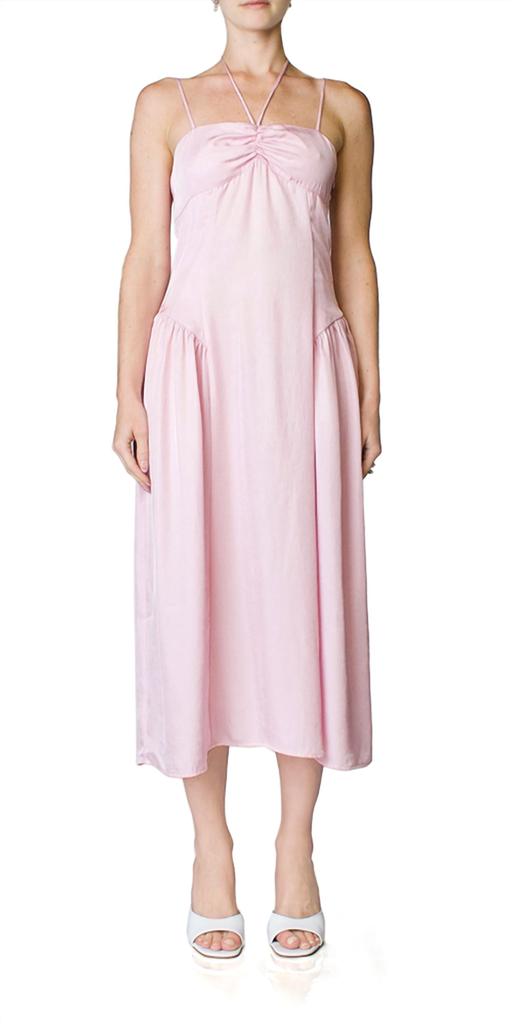 CIAO LUCIA Aurora Midi Dress In Peony