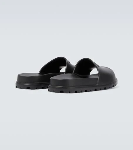 Prada Logo rubber slides 6