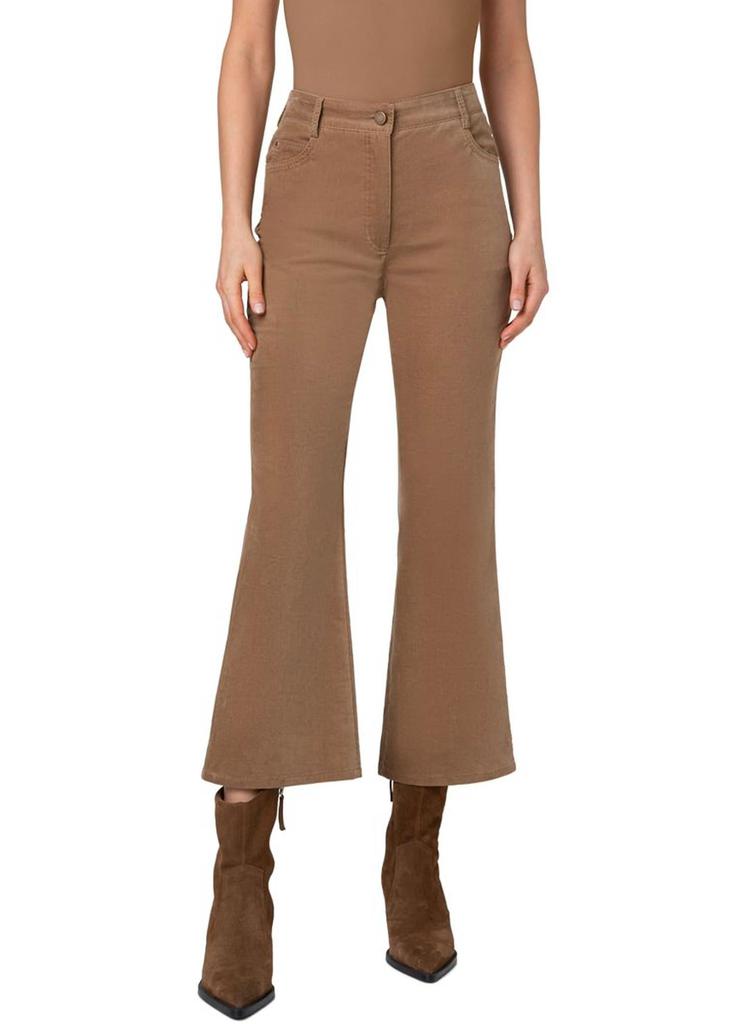 Akris Akris Punto - Cali Velvet Ankle Bootcut Pants